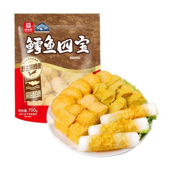 鼎味泰 鳕鱼四宝 700g