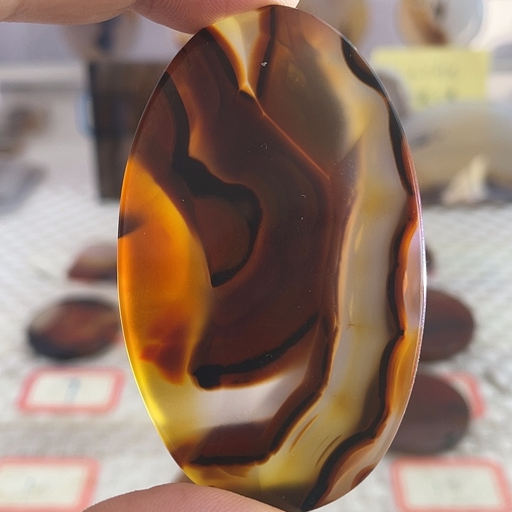 玛瑙/玉髓未镶嵌颈饰