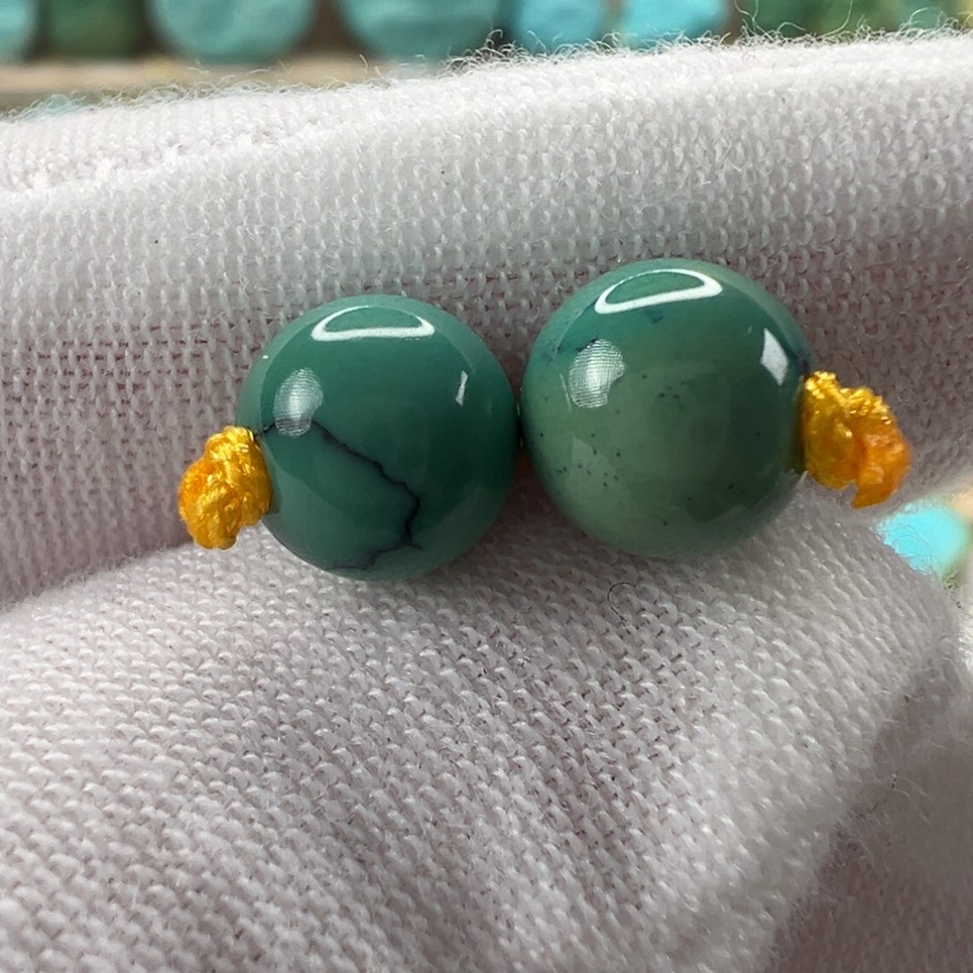 未镶嵌绿松石配饰7.5mm