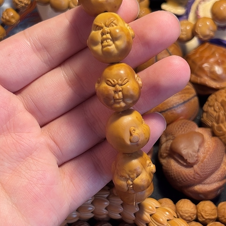 橄榄核手串/手链反油百态