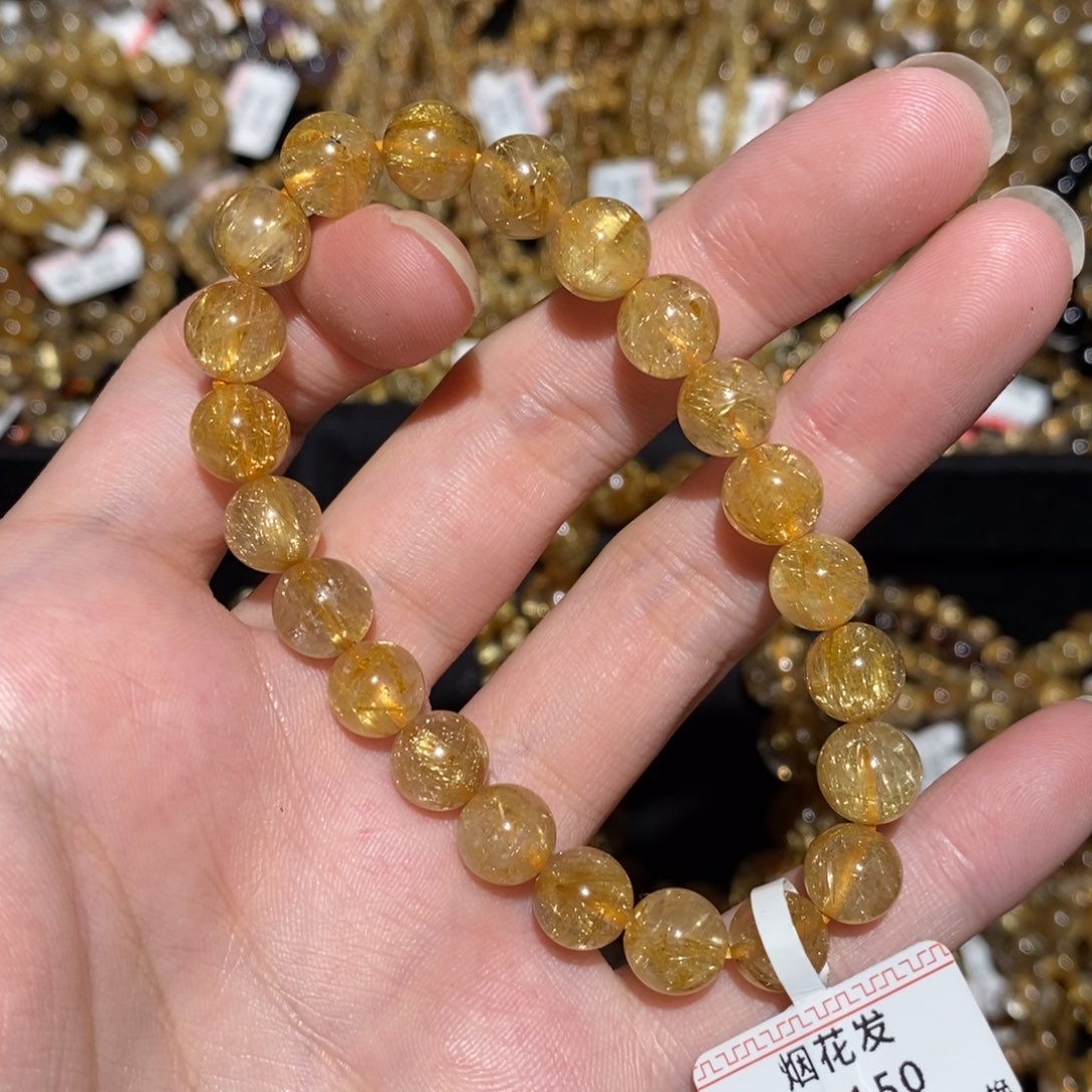 未镶嵌手串水晶手串