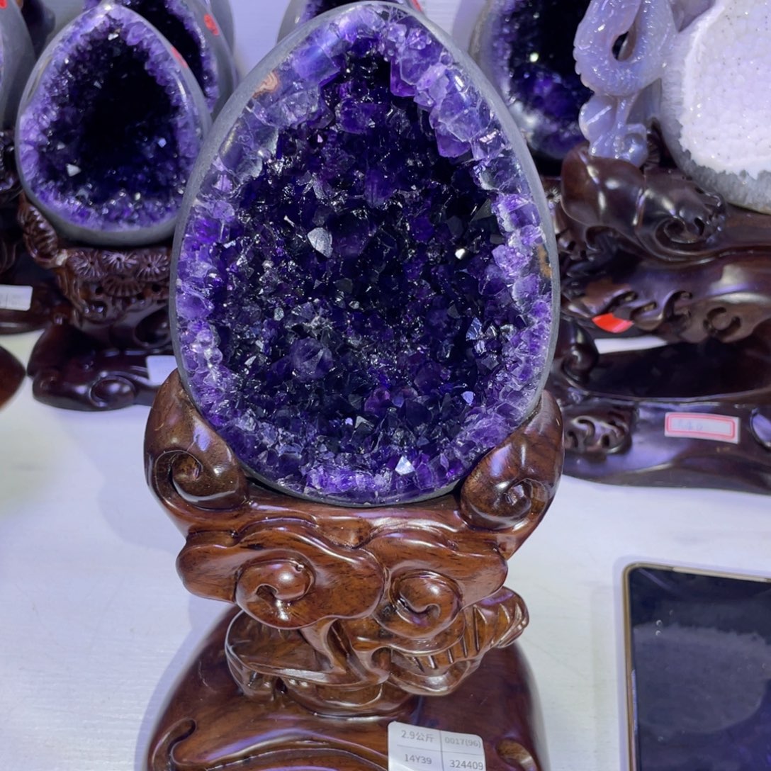 乌拉圭紫水晶摆件