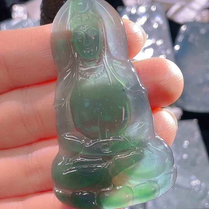 翡翠颈饰未镶嵌48，