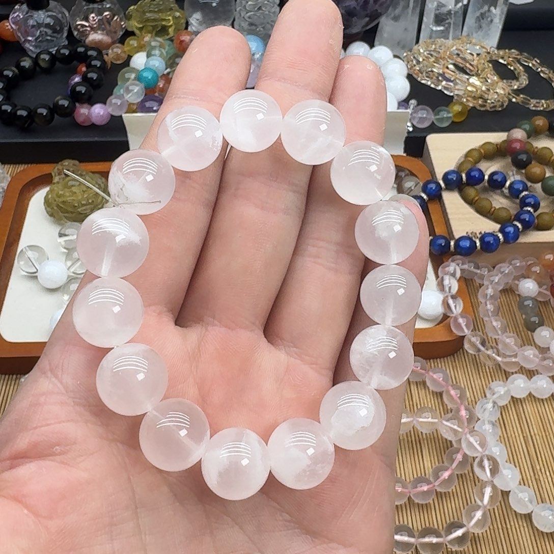 手链水晶银S925镶嵌