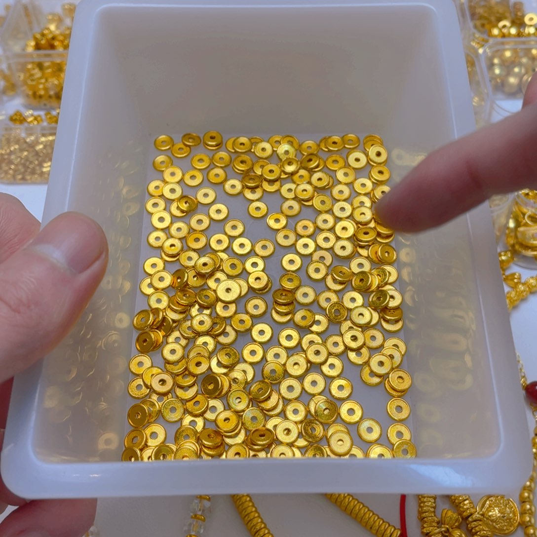 锆石铜合金轮胎隔片7mm10颗