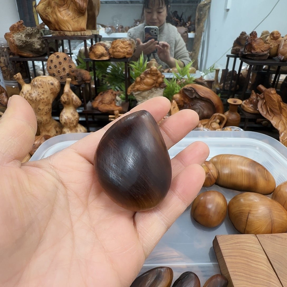 B***清柏木（崖柏）太行崖柏陈化雷击小吊坠