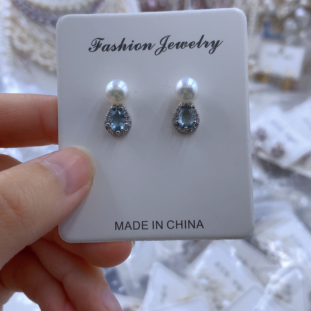 颈饰合金淡水珍珠