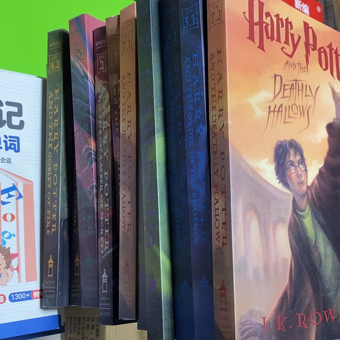 哈利波特11本大全套英语