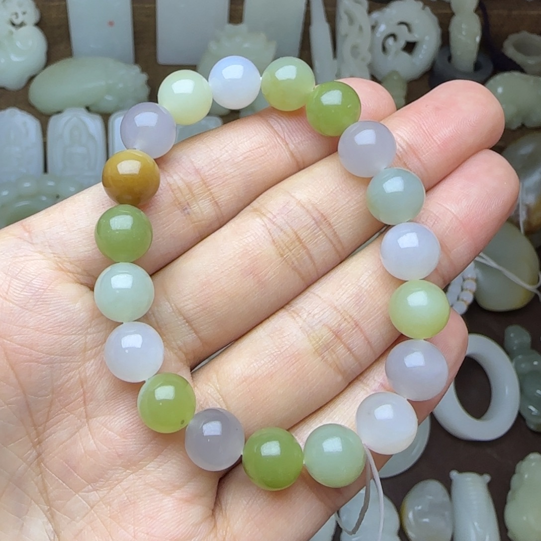 和田玉未镶嵌挂件卡10