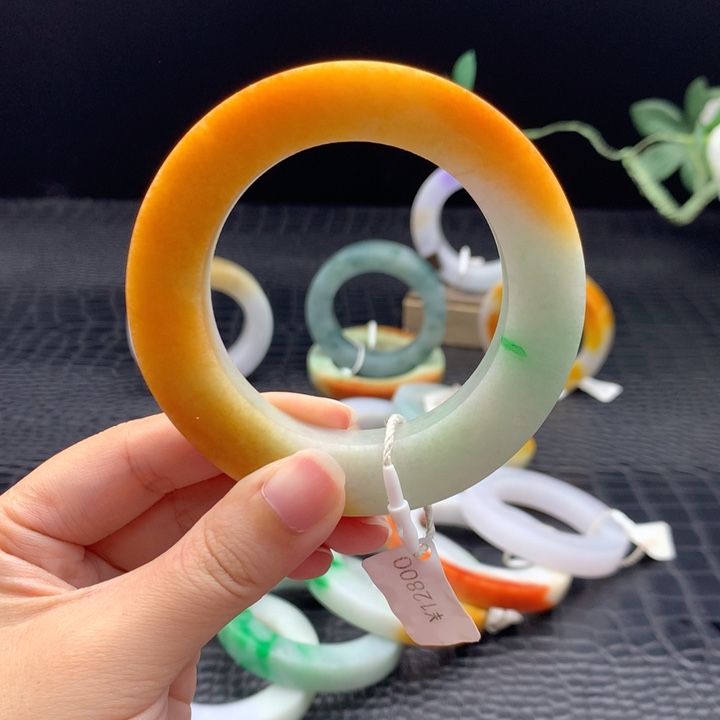 未镶嵌手镯翡翠手镯定制定制翡翠