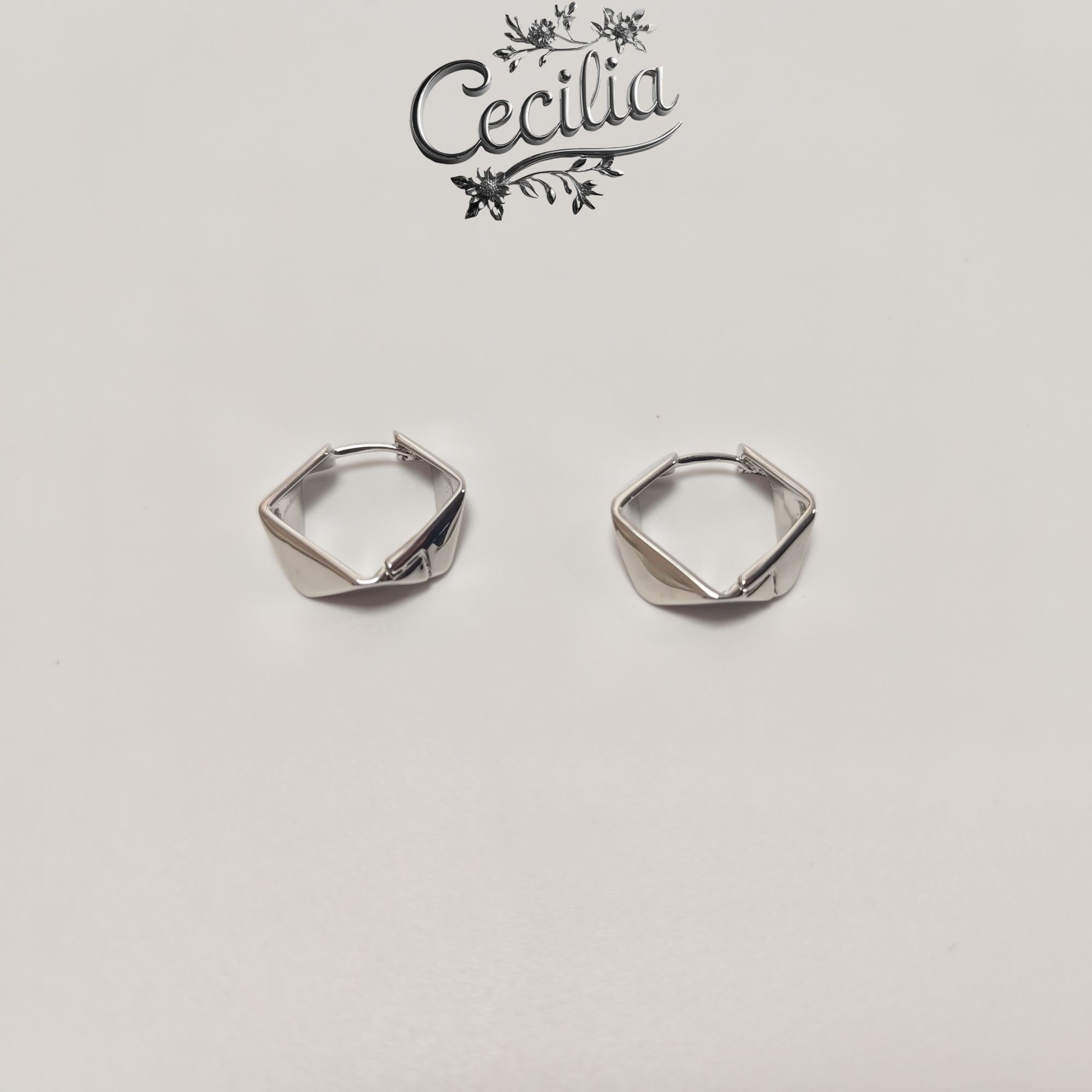 铜合金耳饰 Cecilia时尚休闲百搭高定耳扣D-E26