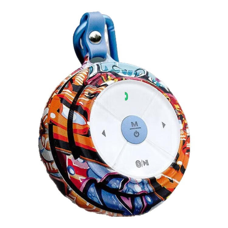  不见不散E1+蓝牙音箱迷你小音响户外便携式随身小型低音炮可插卡