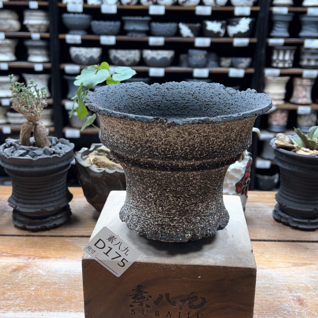 素八九陶瓷内口16高13粗陶