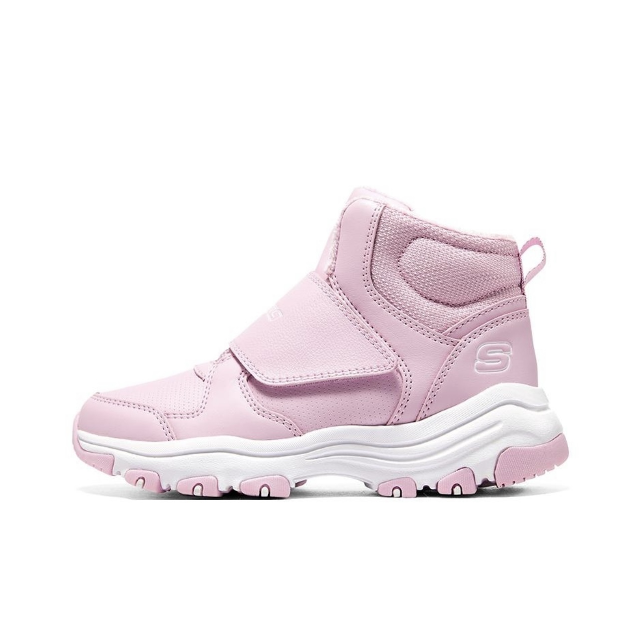 Skechers斯凯奇 防踢减震儿童休闲闲鞋薰衣草色 青少年