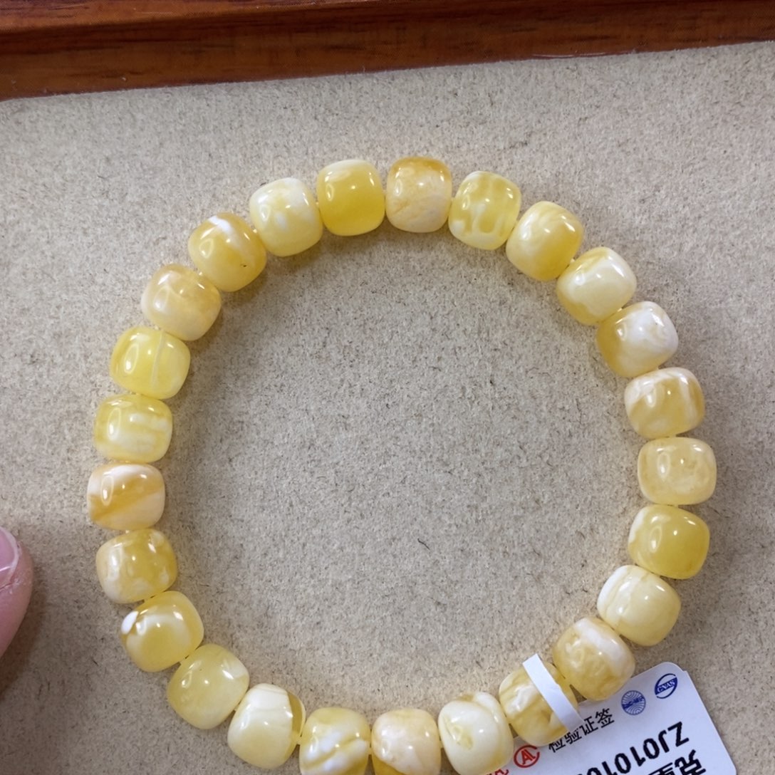 蜜蜡珠宝奇石未镶嵌8.8mm