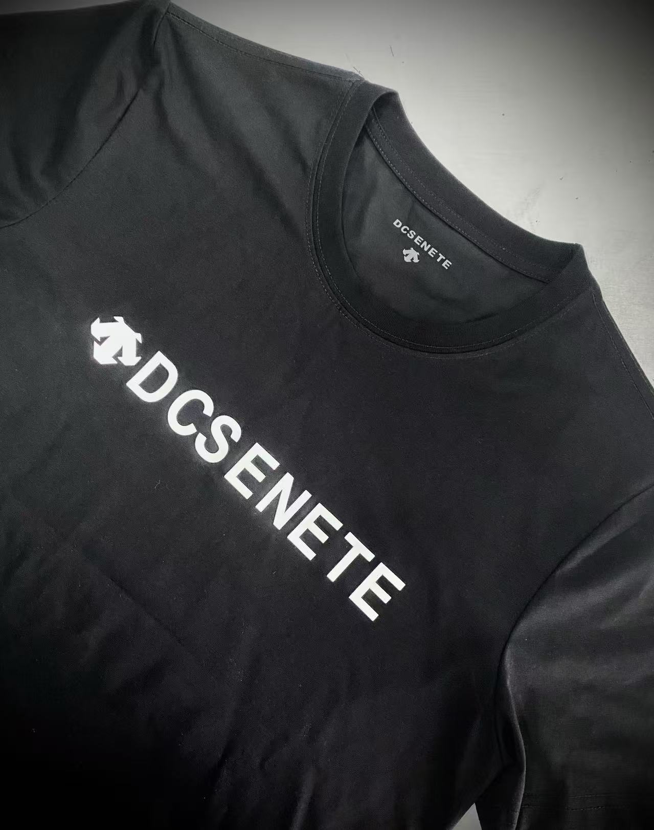 HLC-0966夏季爆款T恤男女同款纯棉休闲圆领短袖