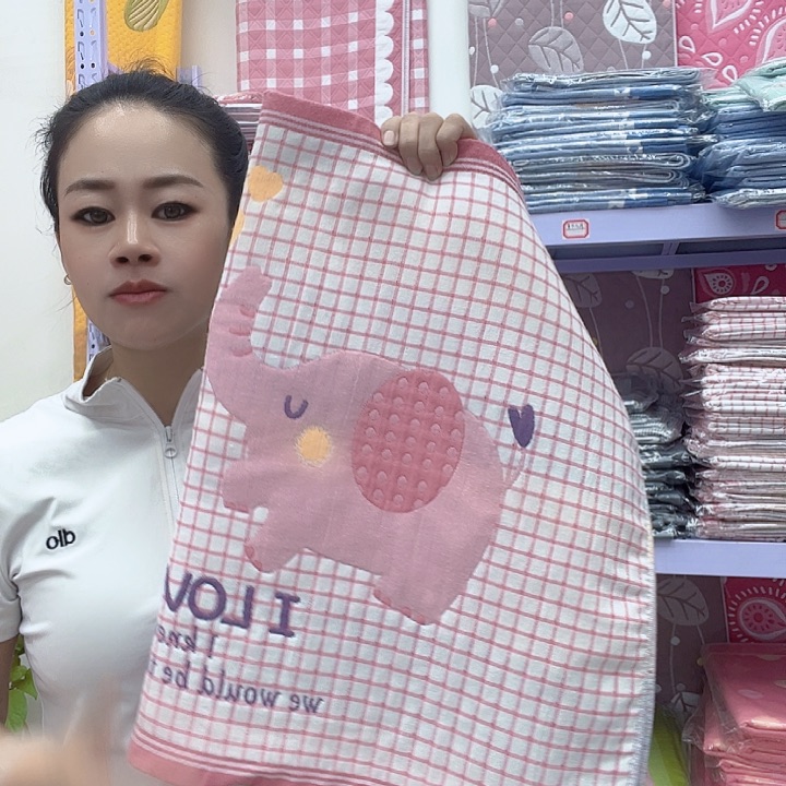 棉粉色小飞象纯棉