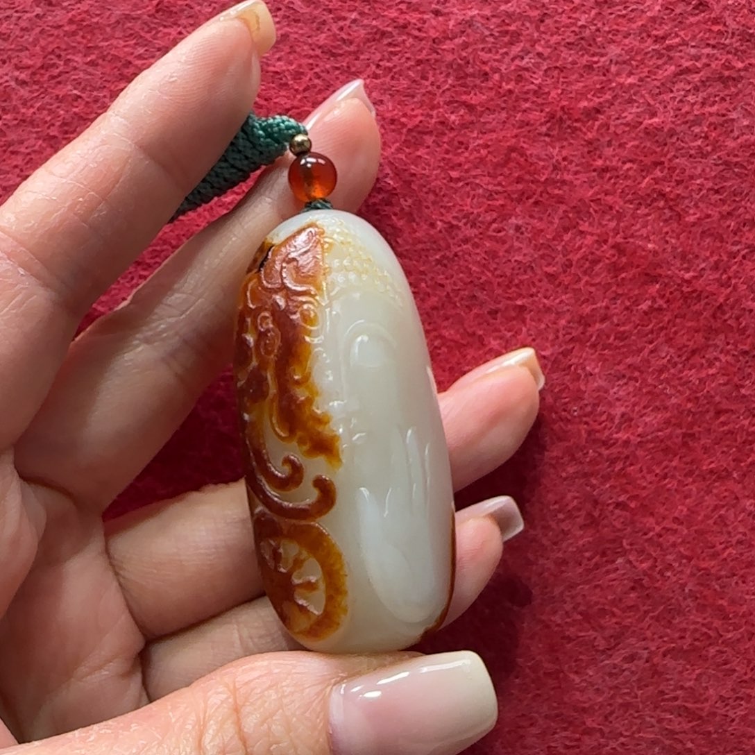 和田玉挂件未镶嵌