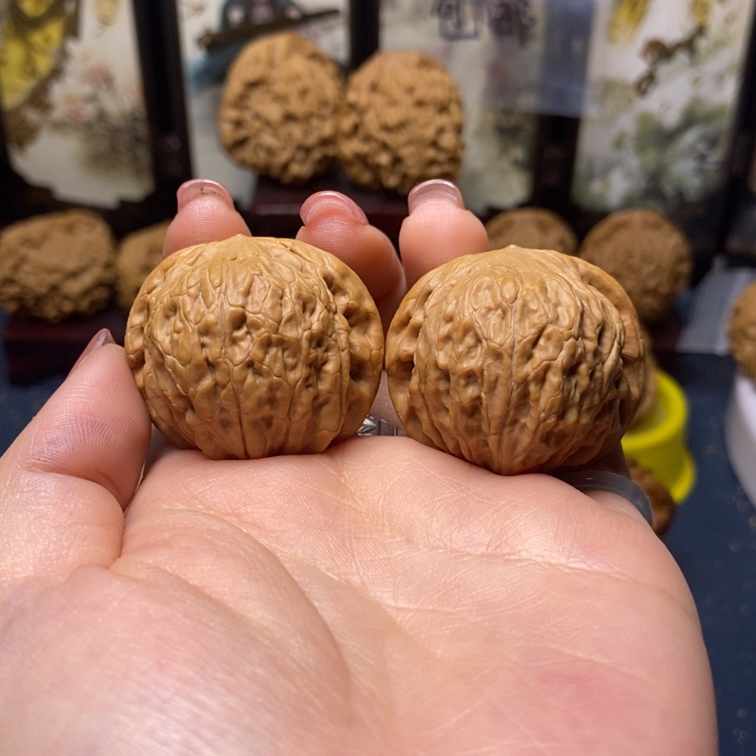 吊坠文玩核桃铁锤35尺全品20