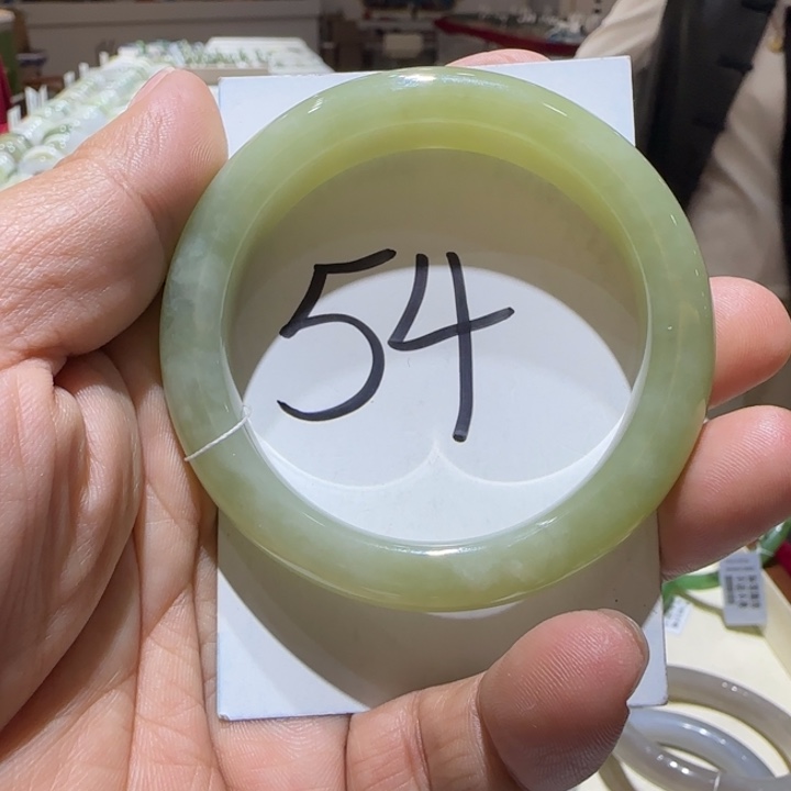 和田玉未镶嵌手镯693