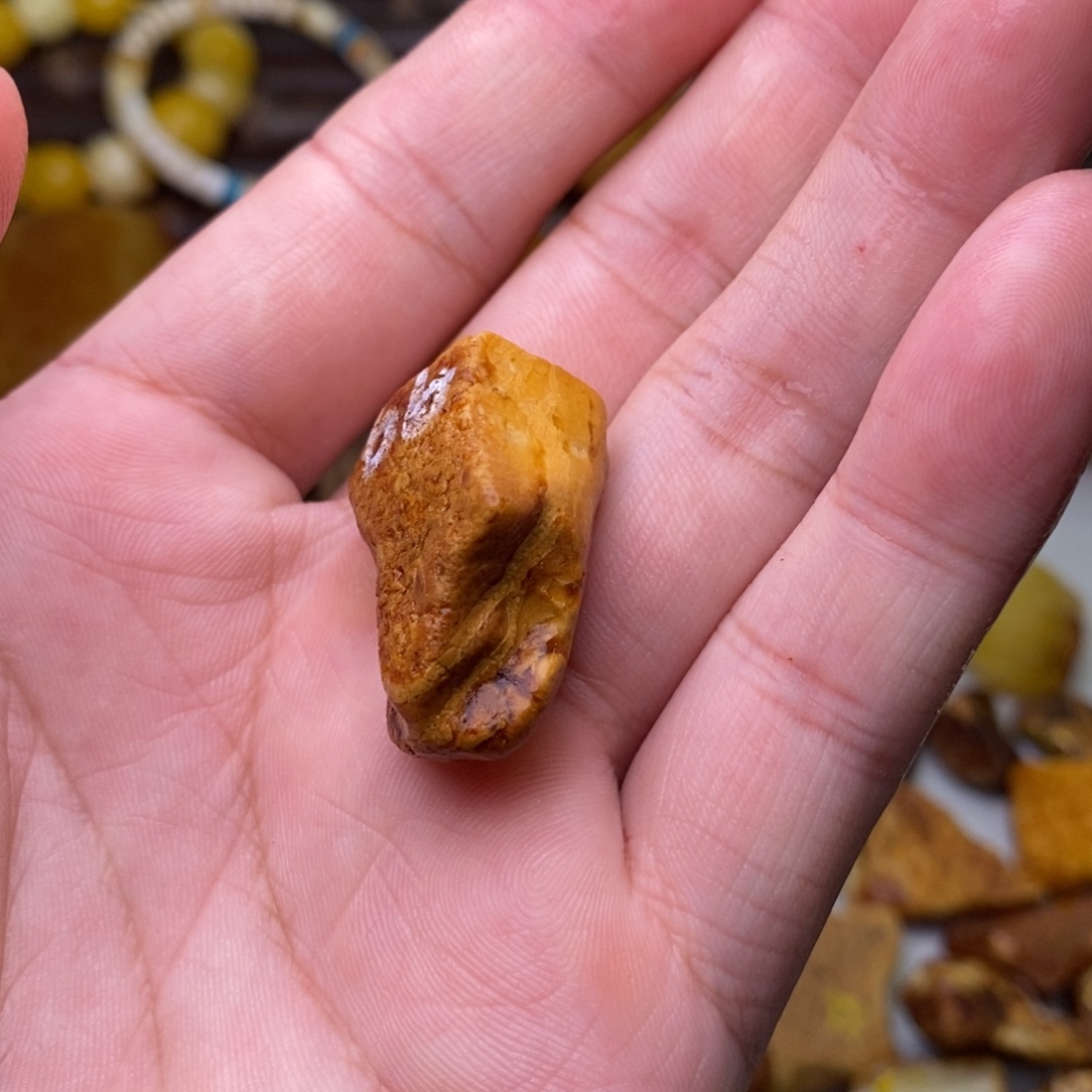 嘘***静定制琥珀天然蜜蜡