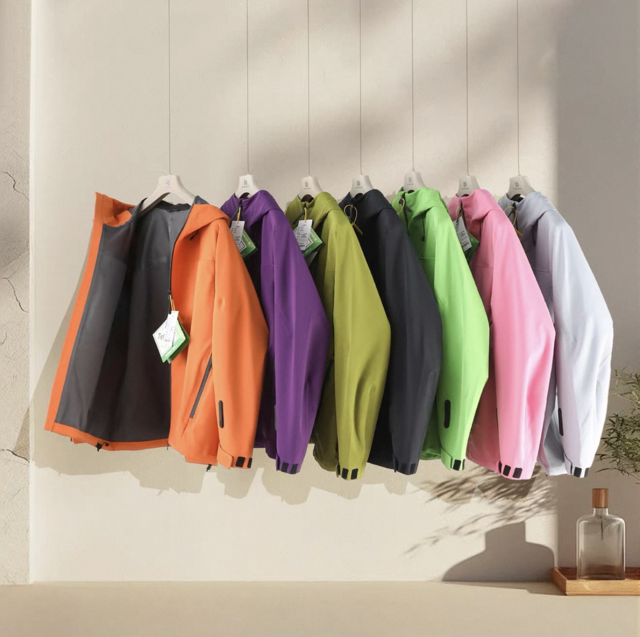 鼎级推荐！全压胶！城市户外高品质软壳压胶连帽冲锋衣14909