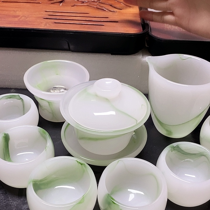 高品质琉璃茶具按图片发9