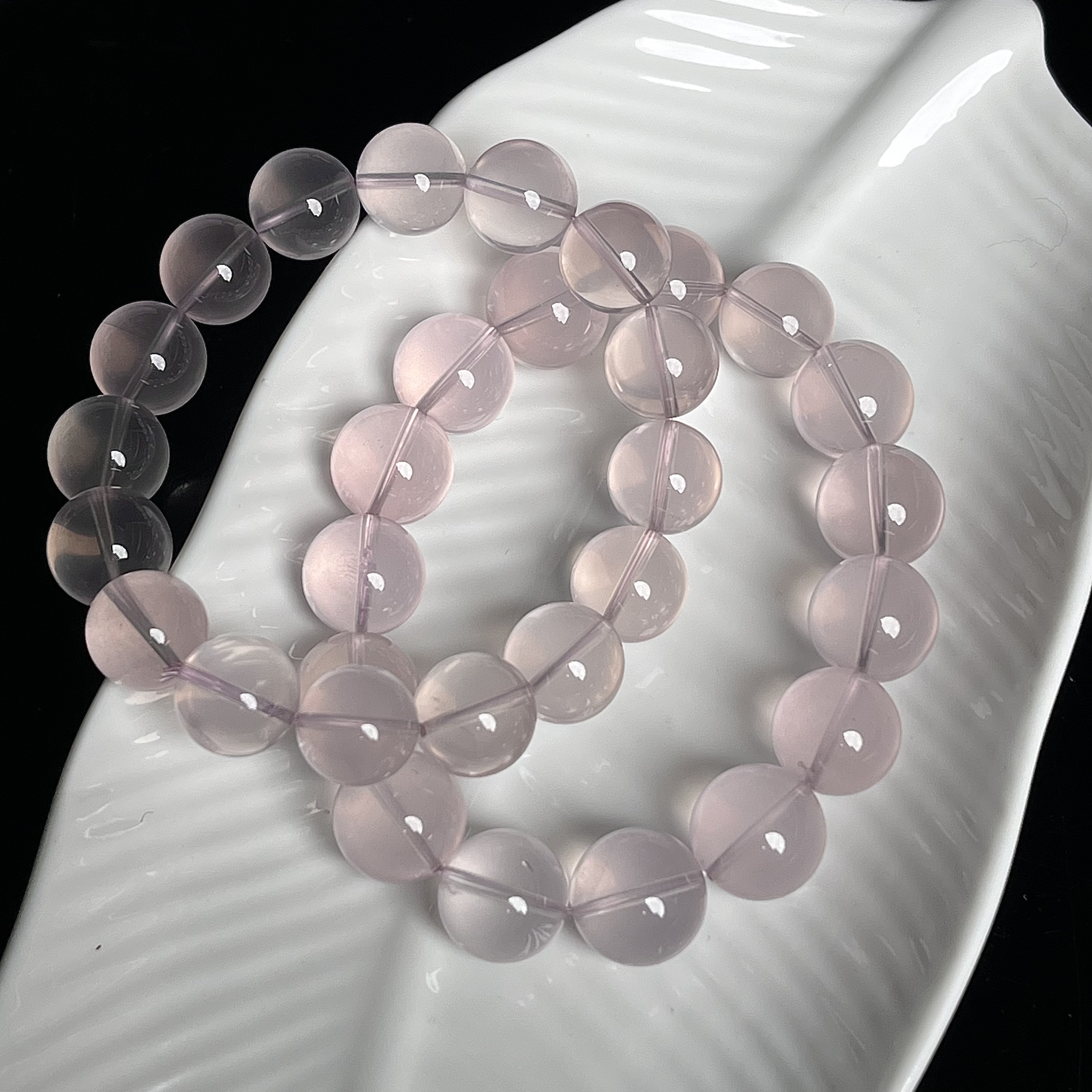 藏藏版紫马粉手串P5004多样性发其一