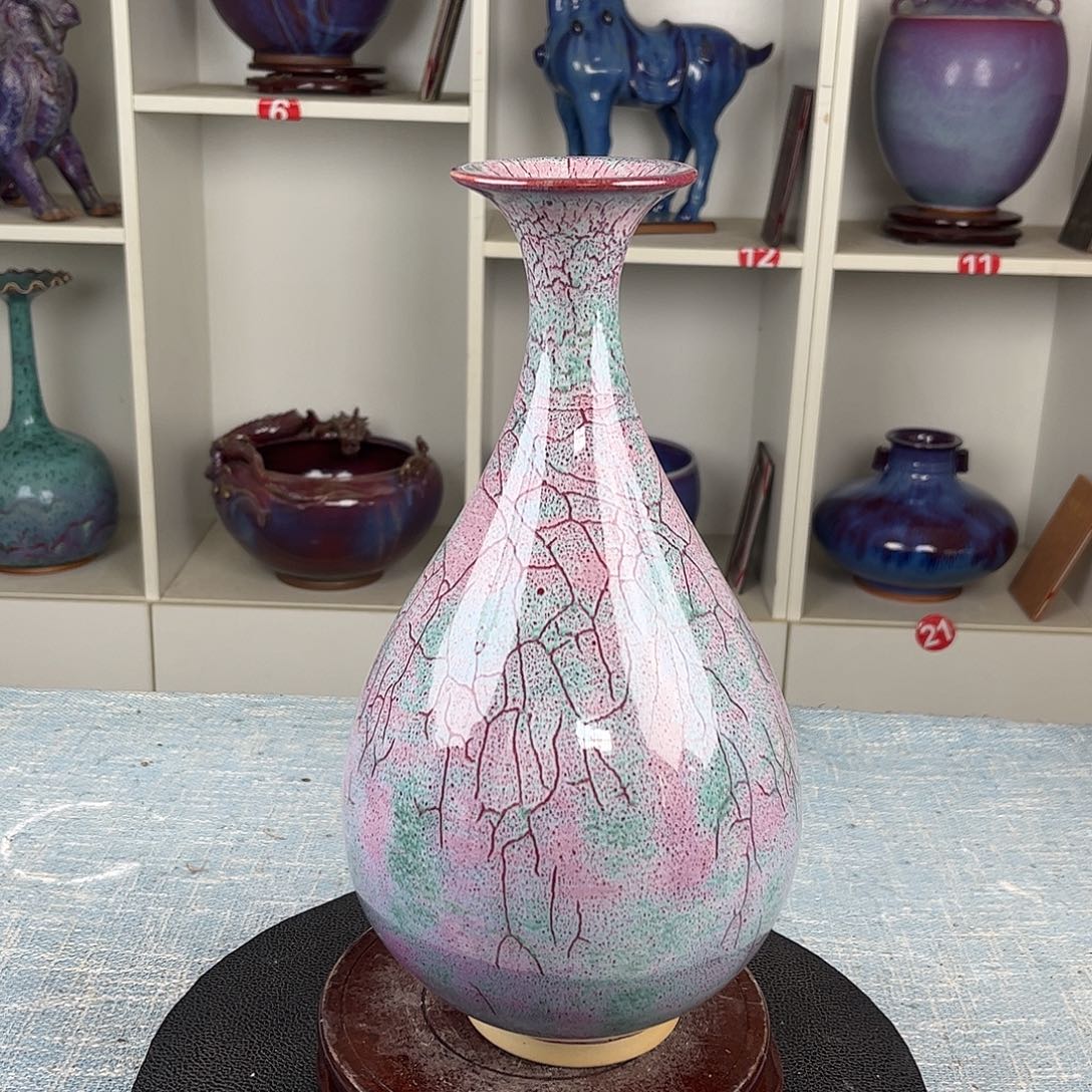 瓷片玉壶春珍品收藏无礼盒