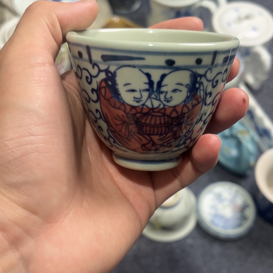 摆件景德镇陶瓷杯子