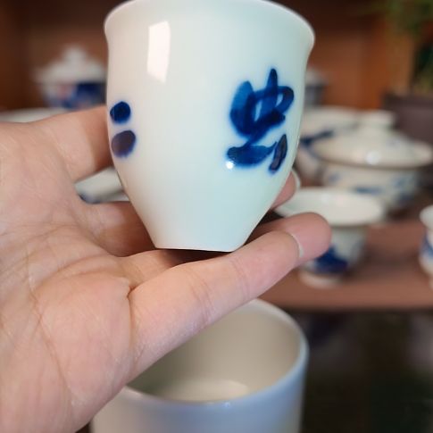 柴窑烧制主人杯一个