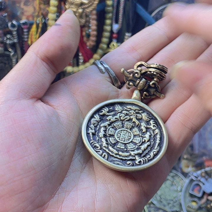 故**松福利天铁九宫八卦牌子一个设计款