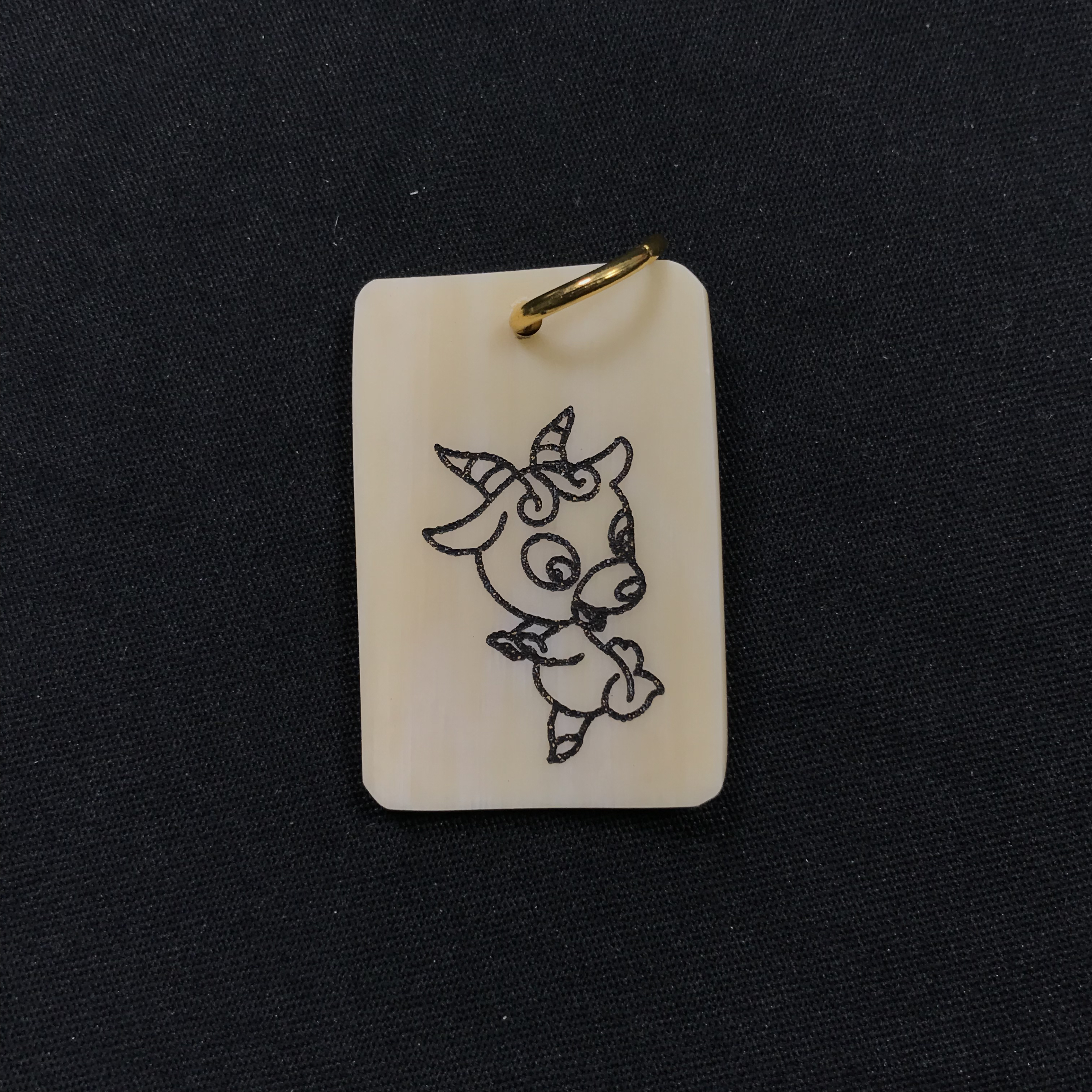 H13048 只做天然猛犸牙 生肖羊