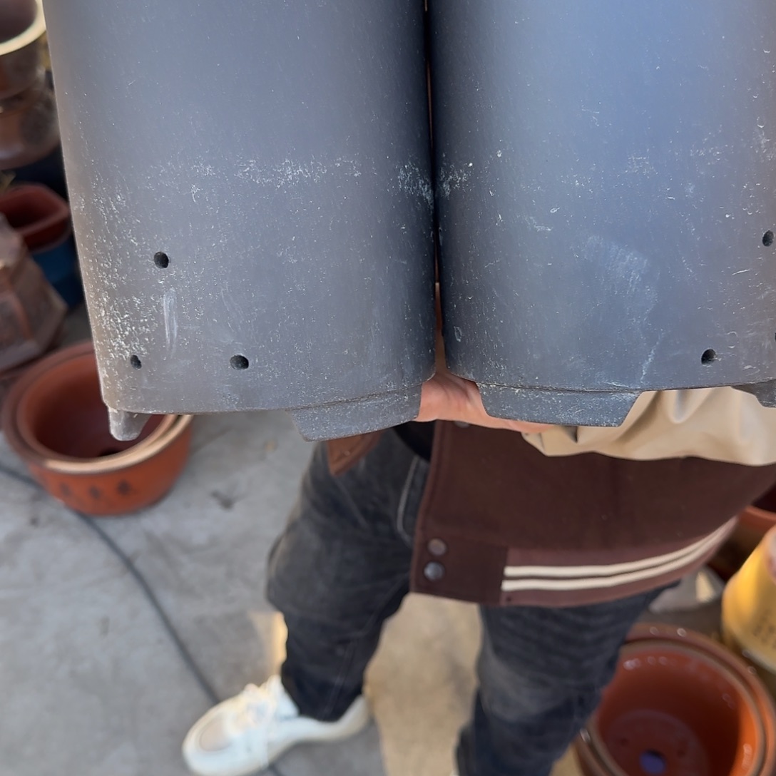 紫砂花盆口径14.18口径