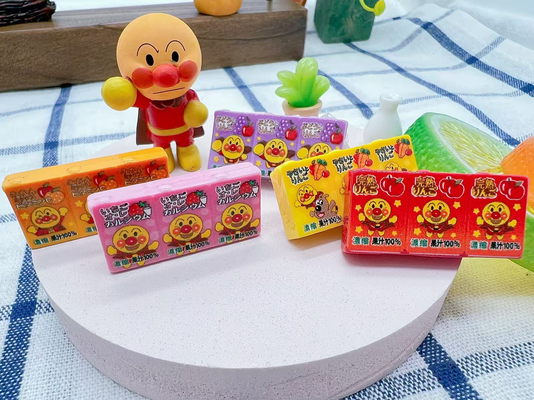 【定制款】面包超人果汁饮品树脂创意DIY