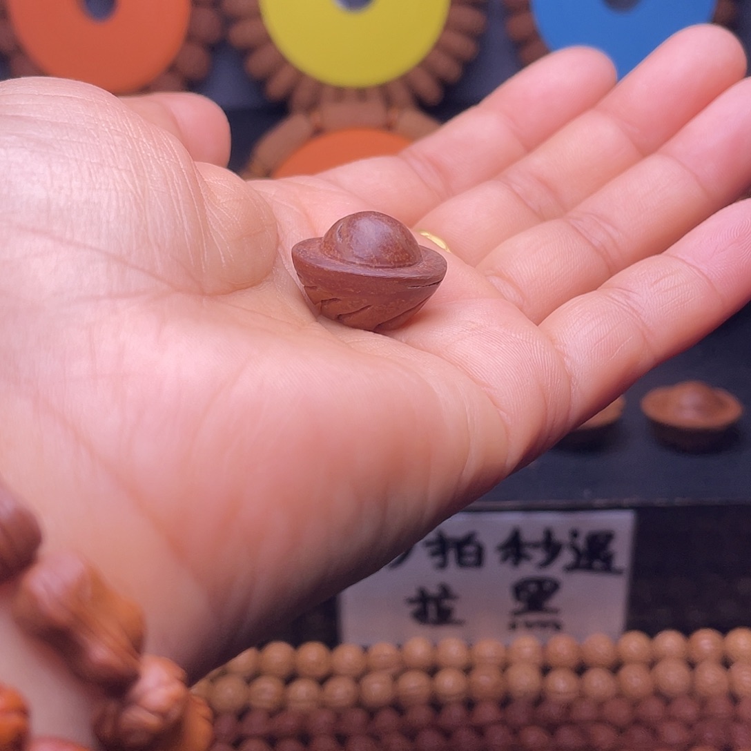 铃***铃手串桃核秦岭元宝