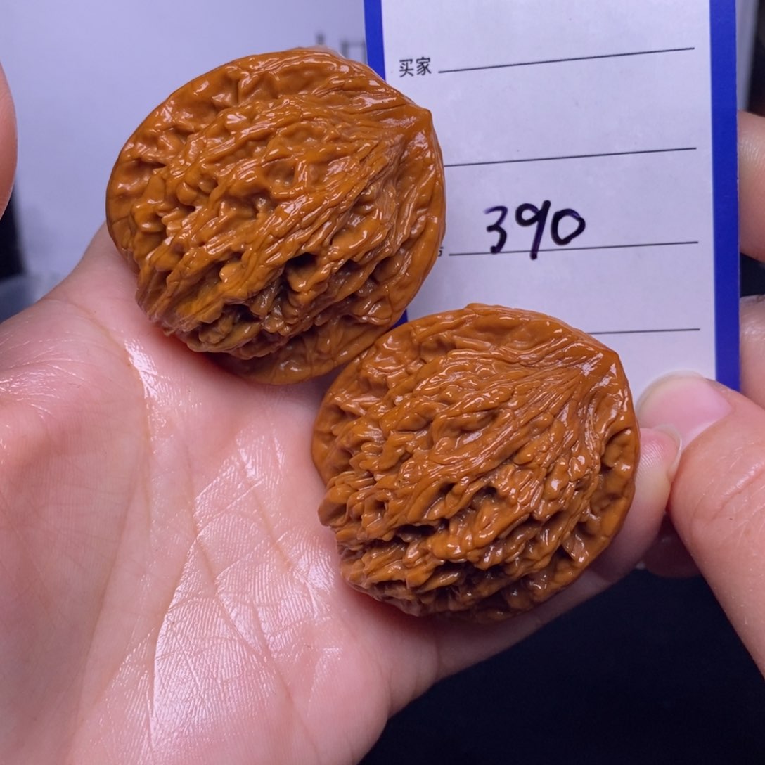 文玩核桃把件390/42虎头