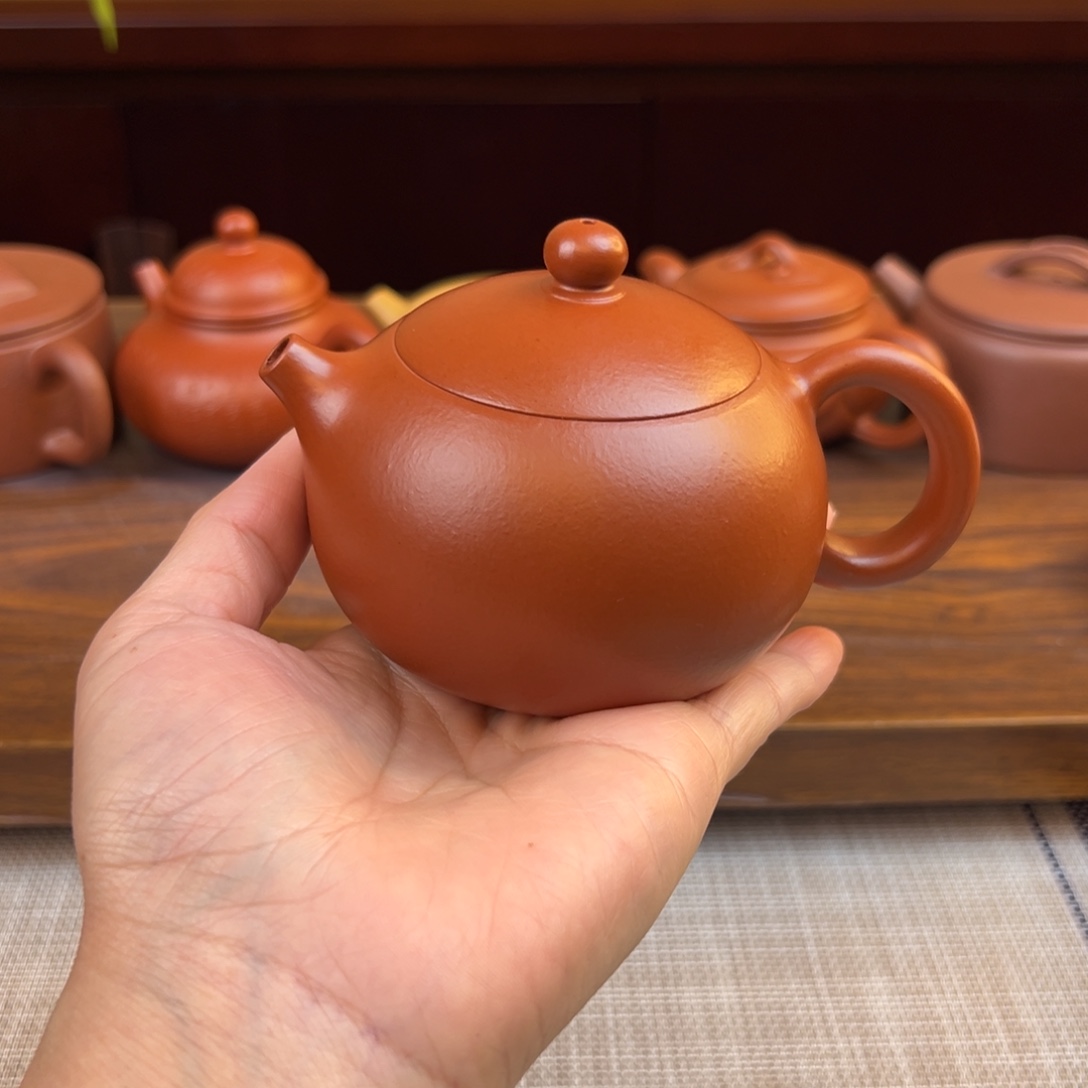 茶壶紫砂朱泥西施全手200cc