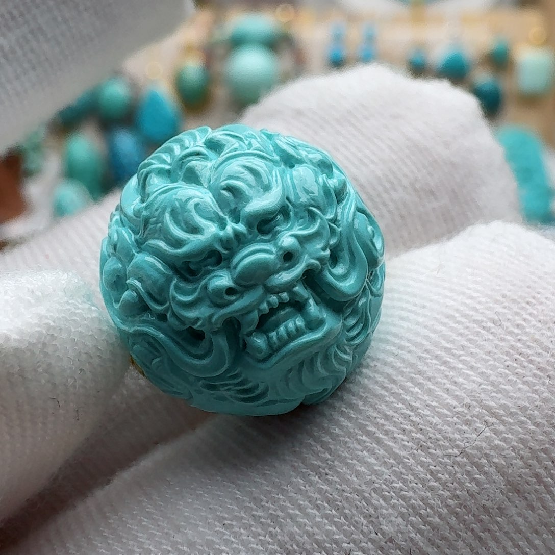 绿松石配饰未镶嵌