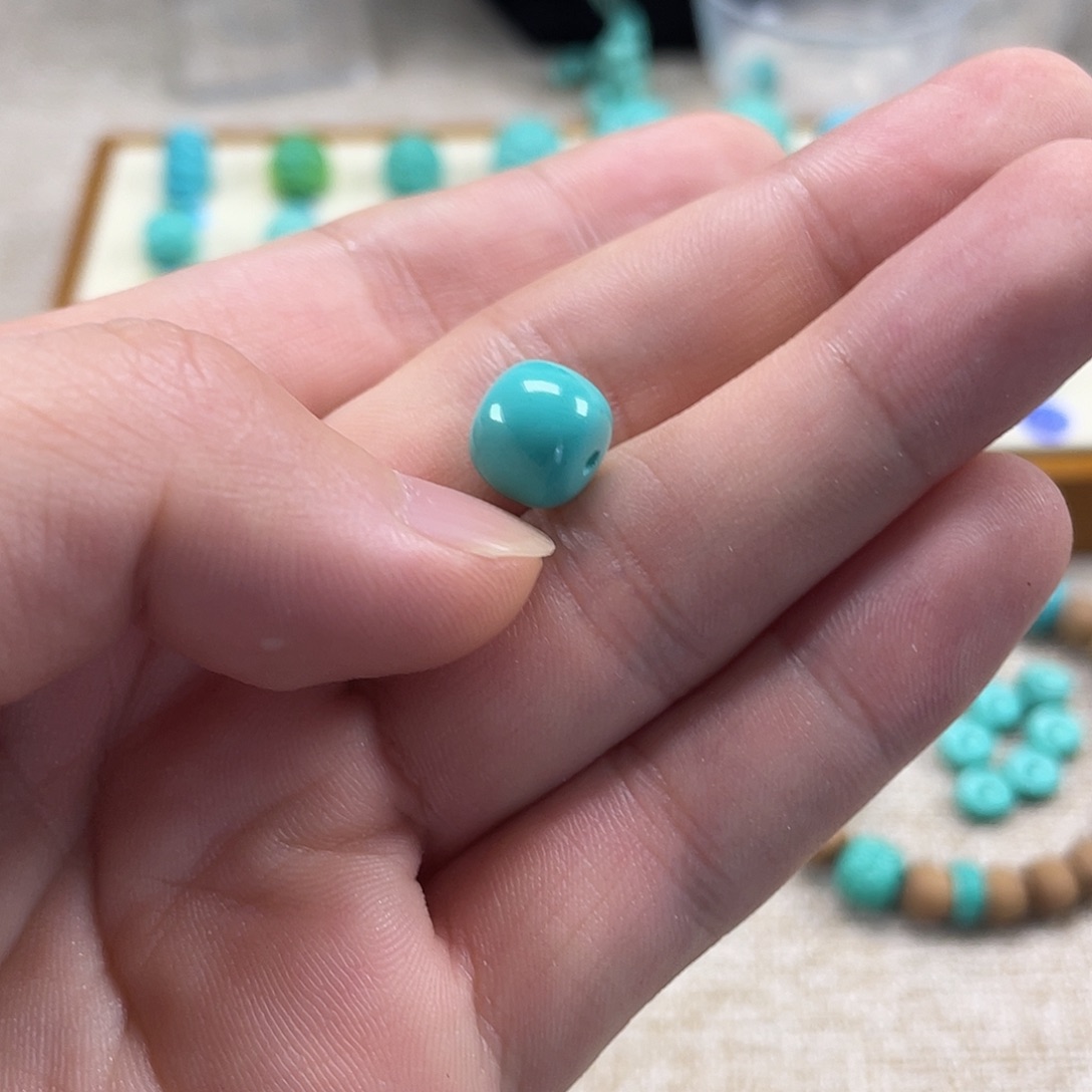 原生态湖北松配饰，直径10