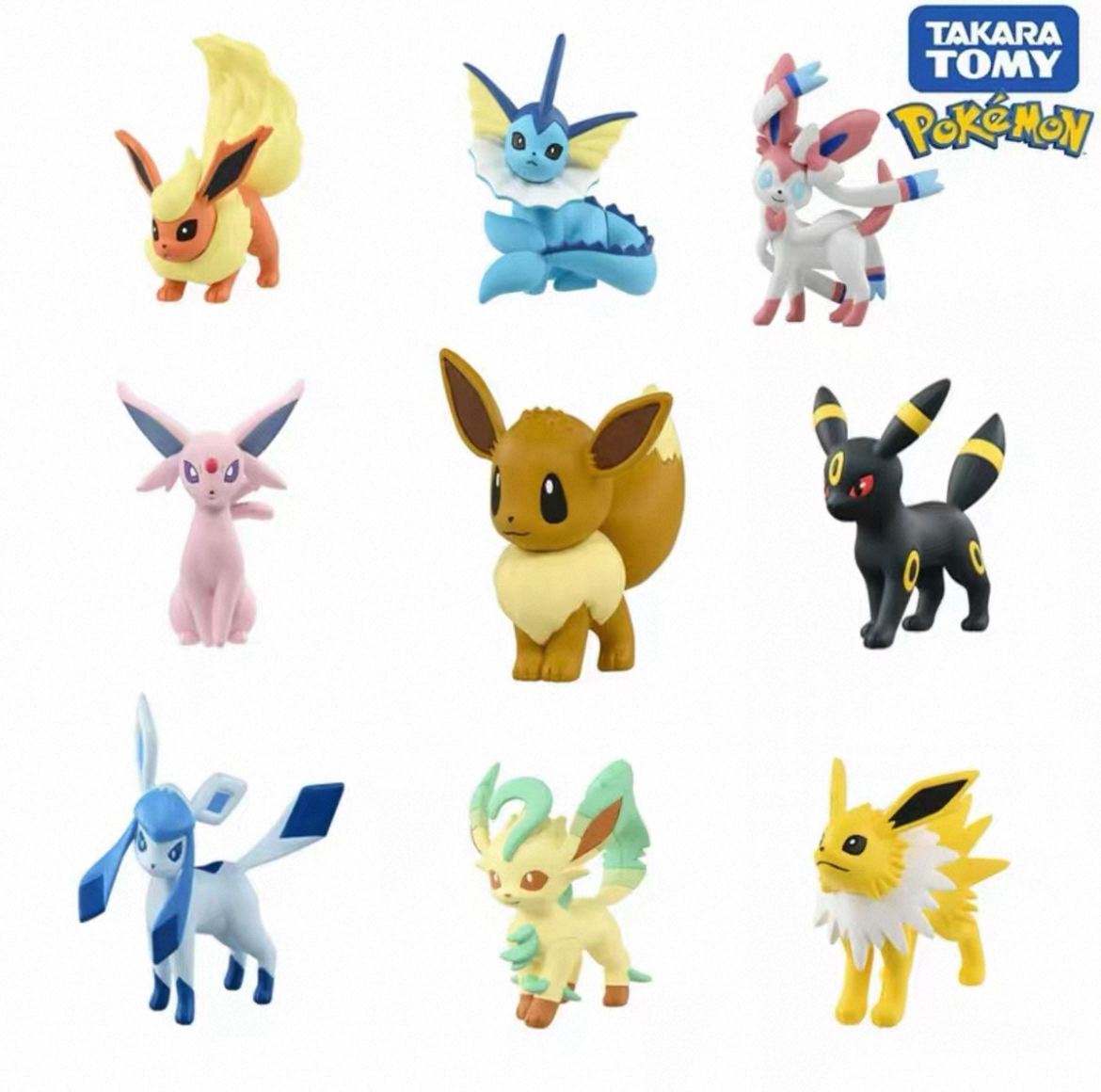 多美卡宝可梦伊布系列手办玩具摆件