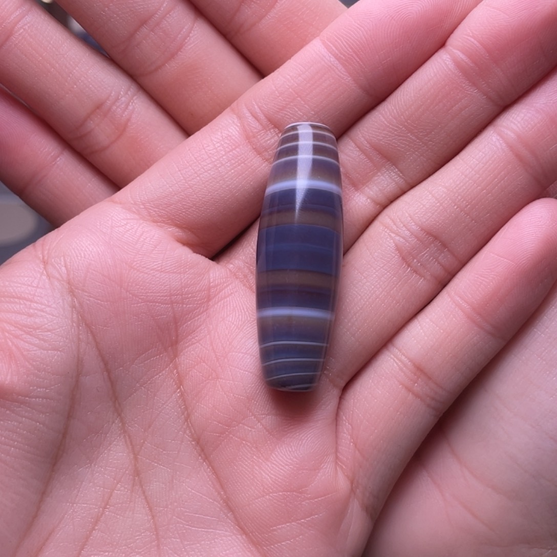 上***）玛瑙/玉髓未镶嵌颈饰