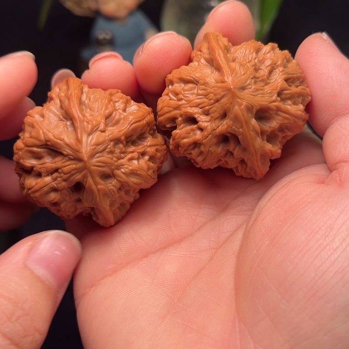 文玩核桃把件野牛41