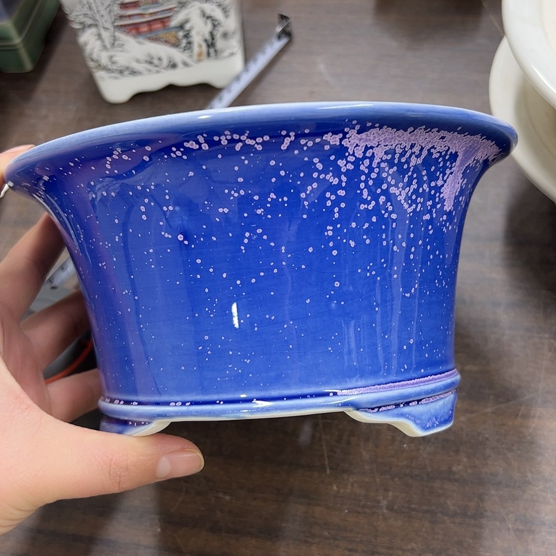 紫砂花盆260号微瑕20/10cm