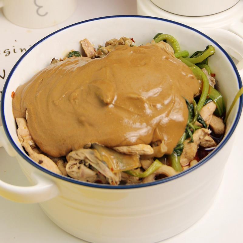 黏糊糊东北麻辣烫面底料老式酸甜粘糊麻酱配方火锅串串香商用调料