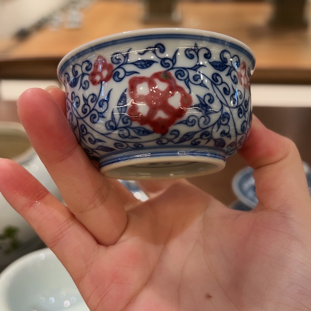 微瑕臻玉古坊釉里红