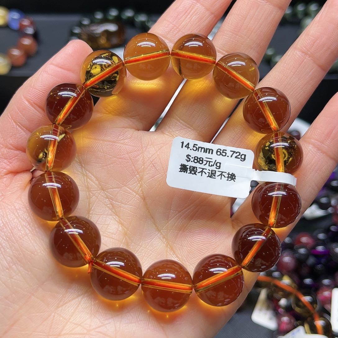 水晶手链未镶嵌大****宙手链