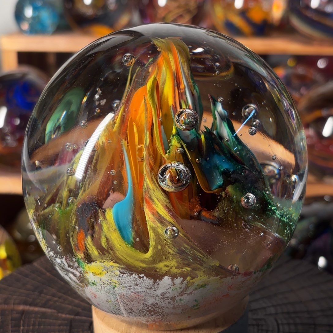 沐***风手工艺品琉璃微瑕