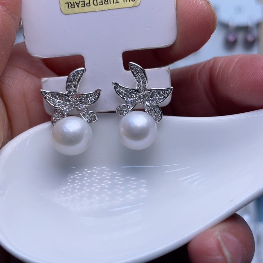 耳饰淡水珍珠未镶嵌