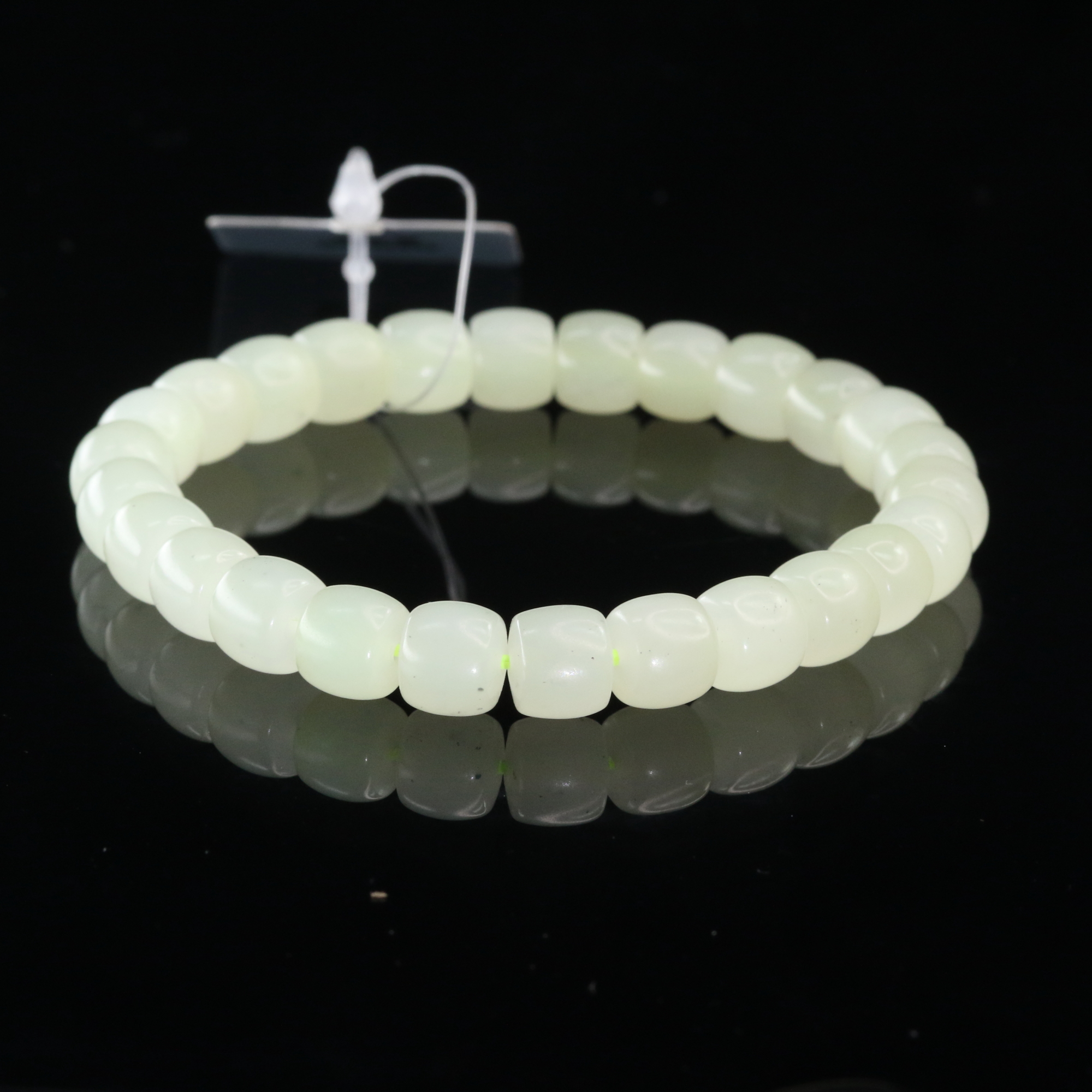 8和田玉若羌黄口手串/101501上海嘉禾拍卖